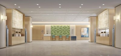 新中式医院3D模型下载